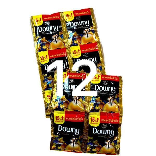 ダウニー Downy 柔軟剤 Premium Parfum 個包装 お試しサイズ 12個セット