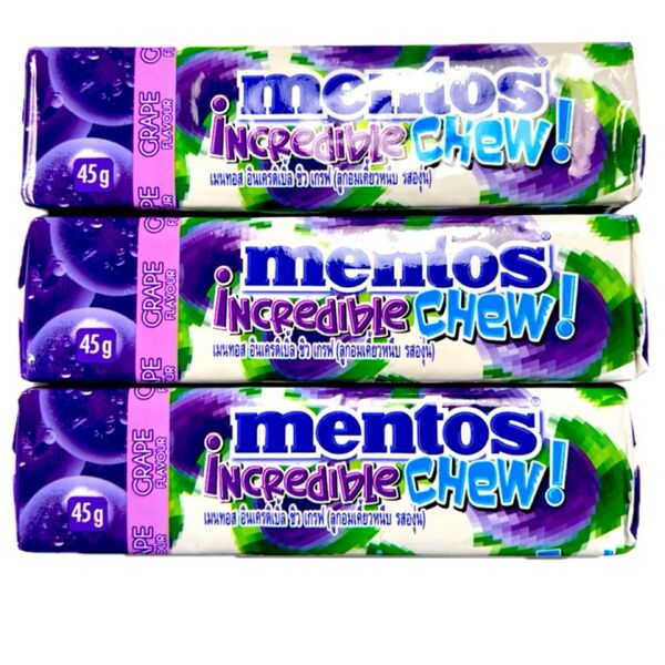 メントスチュウ グレープ ハイチュウ メントス mentos 海外お菓子 日本未発売品