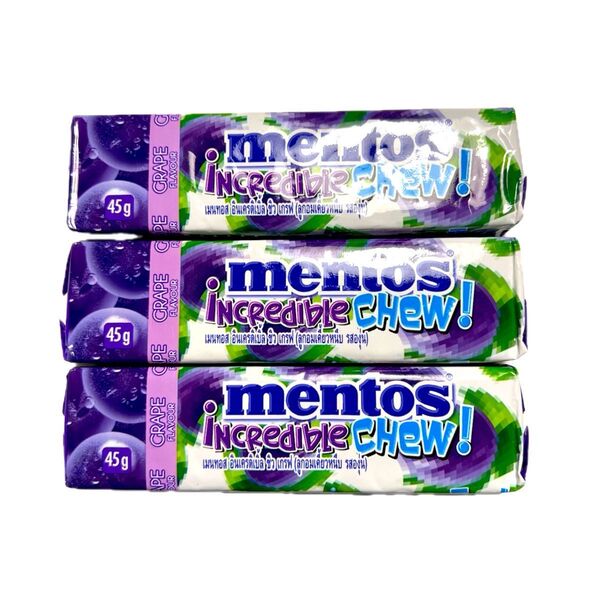 メントスチュウ グレープ ハイチュウ メントス mentos 海外お菓子★日本未発売品