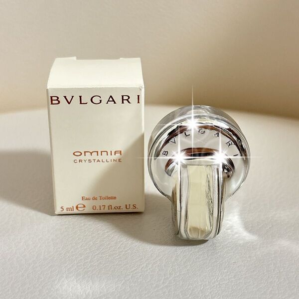 【新品未使用】BVLGARI ブルガリ オムニア クリスタリン オードトワレ 5mL ミニ香水