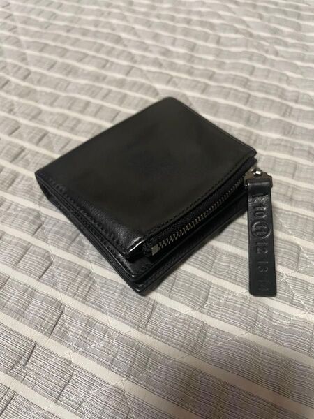 Maison Margielaメゾンマルジェラ 二つ折り財布 フォールデッドレザーウォレットS35UI0507 P1959