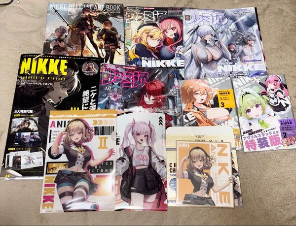 NIKKE 勝利の女神 ファミ通 プレイガイド アートブック すいーとえんかうんと まとめ 付録付き ニケ