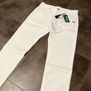 新品 サイズ6 PEARLY GATES パーリーゲイツ C/Pe変形ドビーカルゼ ロングパンツ