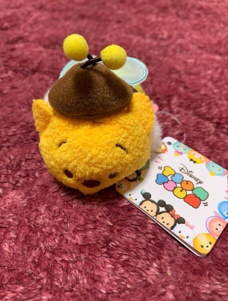 【新品】ディズニーストア ツムツム はちプー フラワー プーさん ハニー レア タグ付き