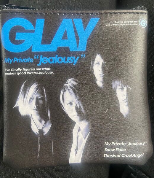 GLAY ポーチ シングルジャケット 30thAnniversary HMV ポーチ