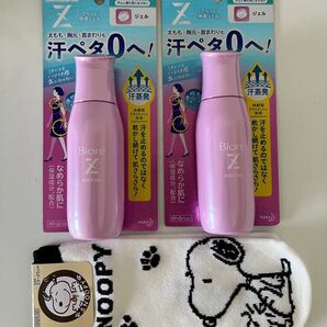 ビオレZ さらっと快適ジェル 2個 & スヌーピー 靴下
