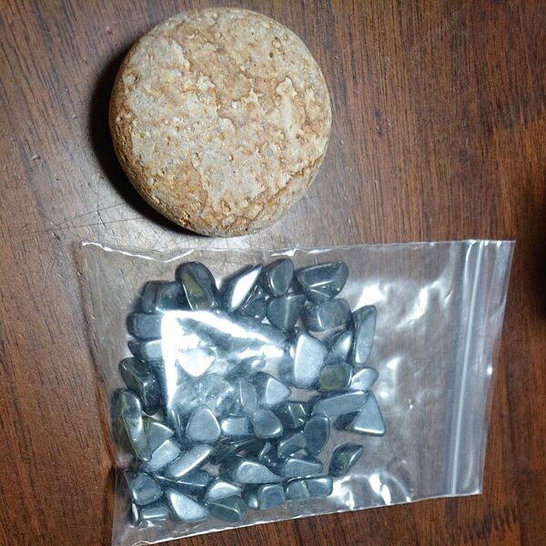 テラヘルツ鉱石 さざれ石 約150g 大粒 高純度サザレ & 姫川薬石約280g 遠赤外線 波導水 温泉石 ケイ素 お風呂 入浴