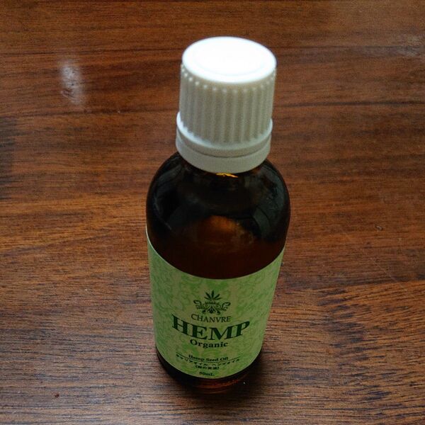 CHANVRE Hemp Oil 50ml オーガニックヘンプオイル麻の実油 ヘアオイル キャリアオイル ベースオイル マッサージ