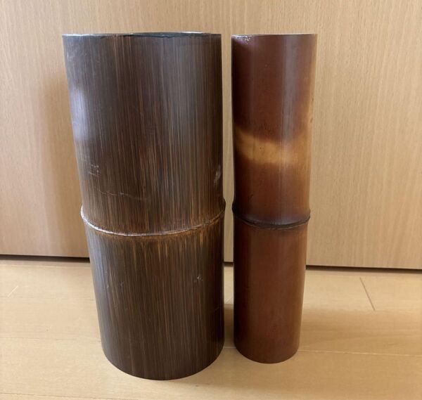 古い 竹 花入 古道具 古美術 茶道具 花器 アンティーク 竹花入れ 花器