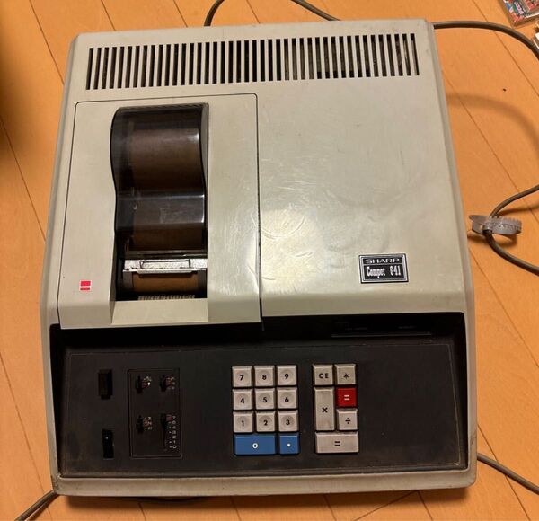 SHARP COMPET 641 シャープ 昭和レトロ 当時 シャープ