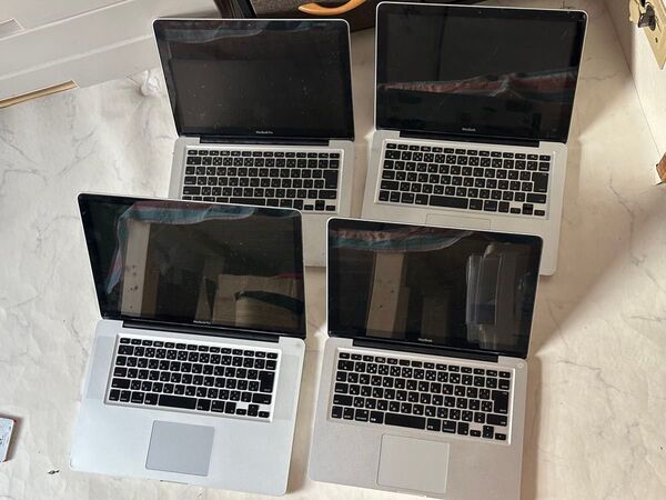 MacBook 本体 4台ジャンク品セット