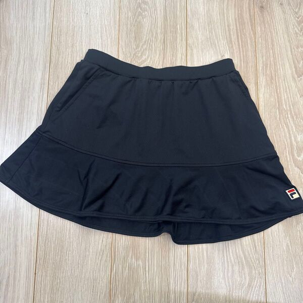 FILA テニスウェア スコート M ブラック