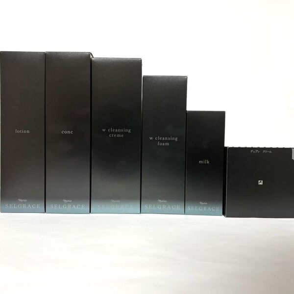 naris セルグレースWクレンジングクリ-ム.Wクレンジングフォーム.ローション.コンク.ミルク.クリ-ム6 点セット