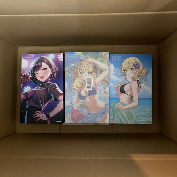 創彩少女庭園 YOMI black canvas 佐伯リツカ水着 佐伯リツカヘアアレンジ プラモデルセット