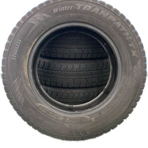 中古タイヤ 175/80R15 スタッドレスタイヤ 2022年製 4本 バリ山 パジェロミニ キックス
