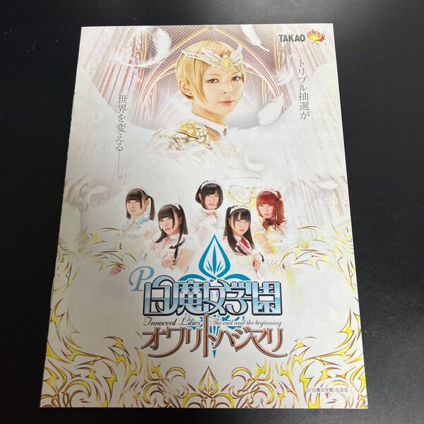 ★美品 白魔女学園 パチンコ 小冊子 TAKAO 公式ガイドブック