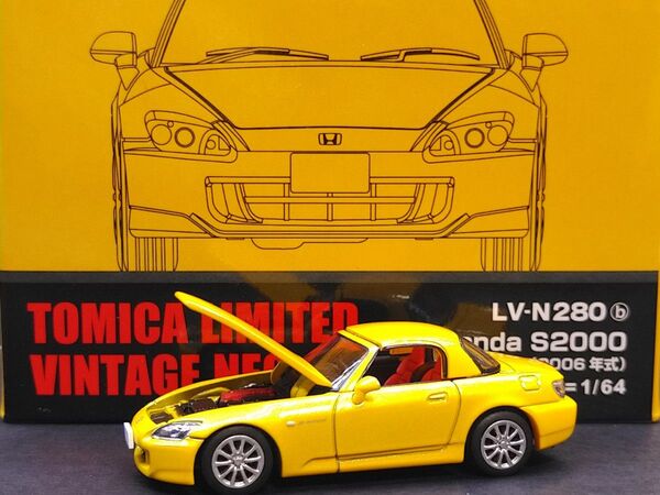 トミカリミテッド ビンテージネオ LV-N280b ホンダ S2000 (2006年式) 後期型
