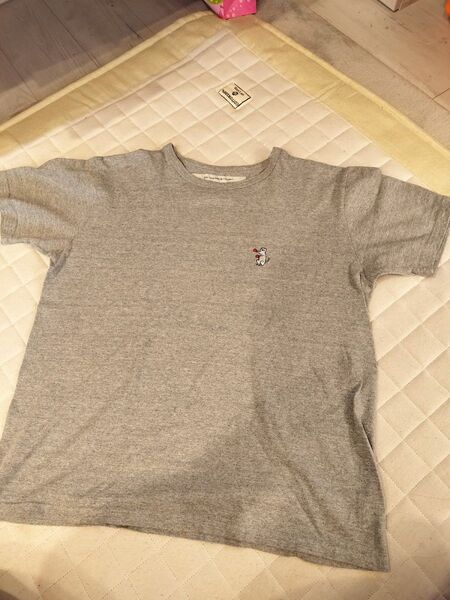 【美品】EEL イール 猫のジレンマ Tシャツ 半袖 Lサイズ グレー