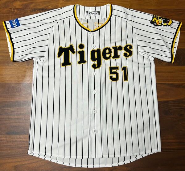 【美品】阪神タイガース51中野拓夢選手レプリカユニフォーム 阪神タイガース