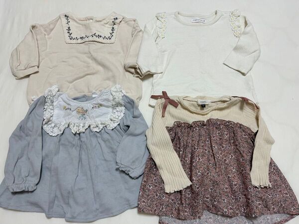 トレーナー ロンT Tシャツ 80サイズ