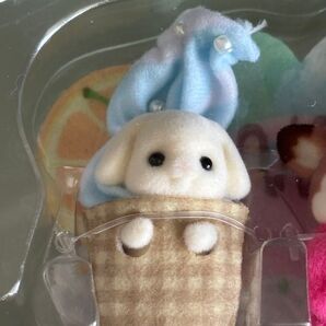 シルバニア キラキラくじ デリシャスパレード ラストワン賞 フローラウサギの小さい赤ちゃん