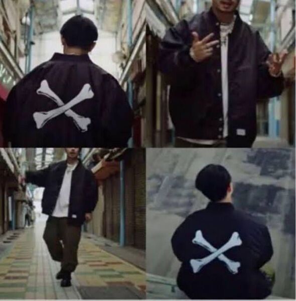 wtaps team jacket チームジャケット クロスボーン