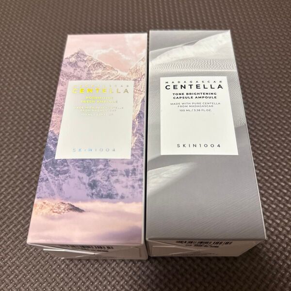 SKIN1004 CENTELLAトーンブライトニング カプセルアンプル 、ポアマイジング フレッシュ アンプル