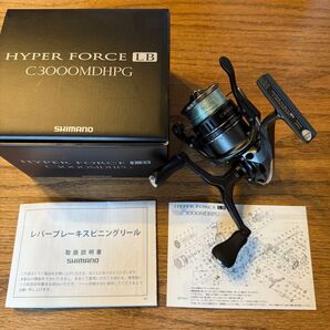 シマノ 23 ハイパーフォース LB C3000MDHPG 美品 レバーブレーキ タイラバ HYPER FORCE