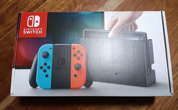 Nintendo Switch ネオンブルー&ネオンレッド SDカード128GB JOYCONカバー 付属