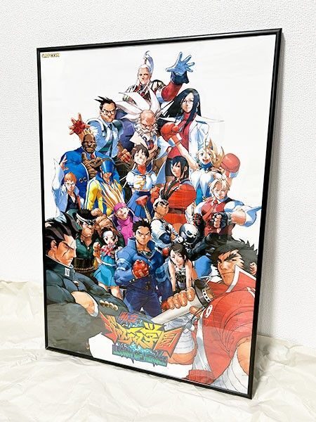 美品 私立ジャスティス学園 LEGION OF HEROES 販促用B2ポスター カプコン CAPCOM ストリートファイター