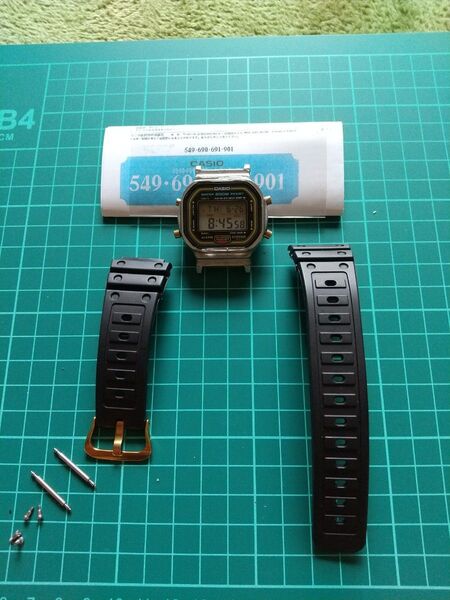 CASIO G-SHOCK 1990年発売生産終了2024年 レストア モジュール DW5600C-9V