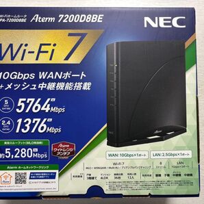 NEC PA-7200D8BE 無線LANルータ wi-fi7対応