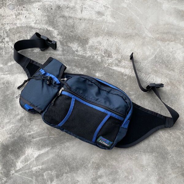 90s L.L.Bean エルエルビーン ショルダーバッグ ウエストポーチ 斜めがけ 古着 ボディバッグ