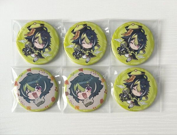 伊波ライ にじさんじ 缶バッジ Dytica 2nd anniversary 2周年 まねきねこ SD