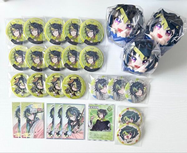 伊波ライ にじさんじ Dytica 2nd anniversary 缶バッジ まねきねこ happy pack もちころりん