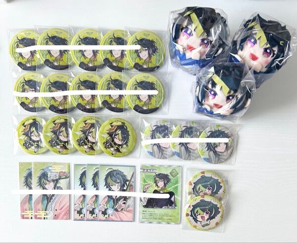 伊波ライ にじさんじ Dytica 2nd anniversary 缶バッジ まねきねこ もちころりん