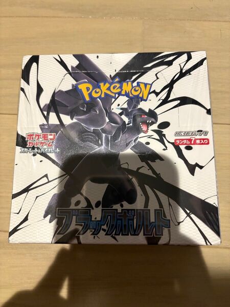 ポケモンカードゲーム ブラックボルト 1BOX シュリンク付き