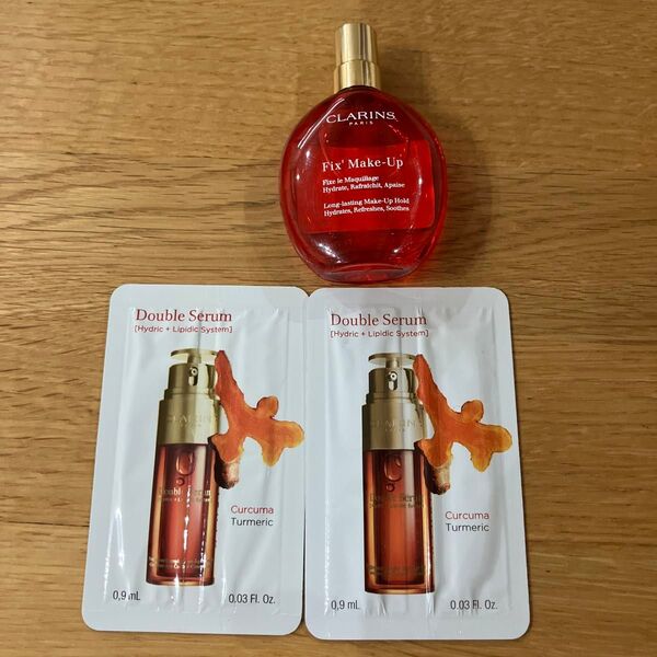 クラランスフィックスメイクアップ ミスト15ml ダブルセーラムEX