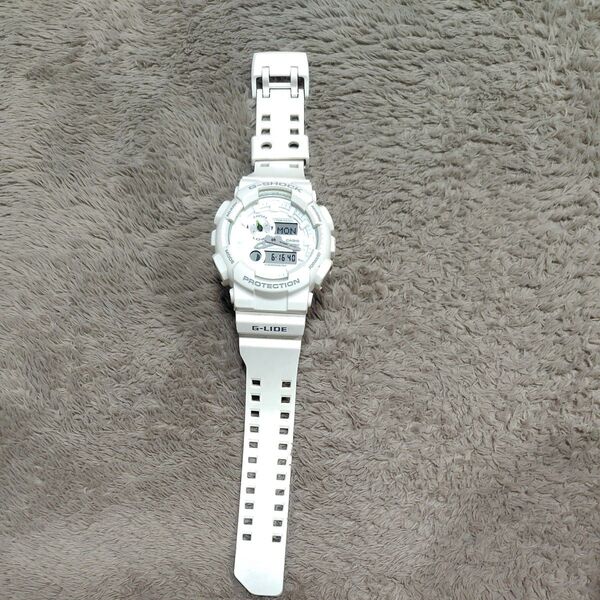 CASIO G-SHOCK G-LIDE GAX-100 ホワイト 腕時計