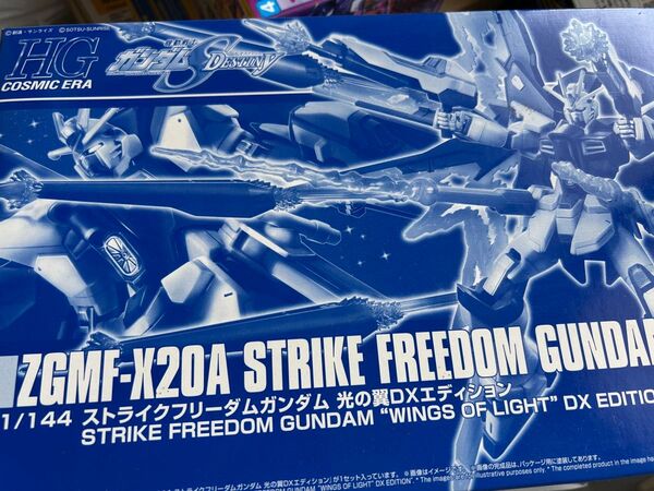 HG ストライクフリーダムガンダム 光の翼DXエディション ジャンク