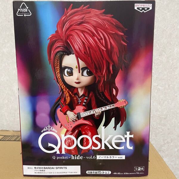 新品未開封 Qposket hide vol.6 ヒデ フィギュア