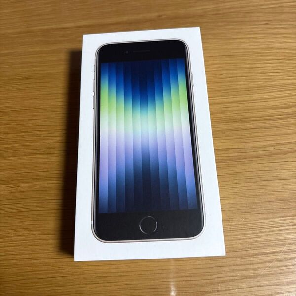 iPhone SE _3 64GB Starlight 箱のみ