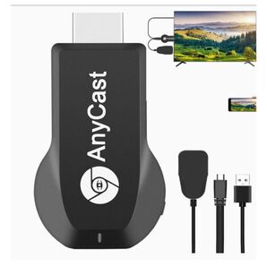 HDMI ミラーキャスト Anycast iphone&Android スマホ ミラーリング エニーキャスト 4K HD 1080