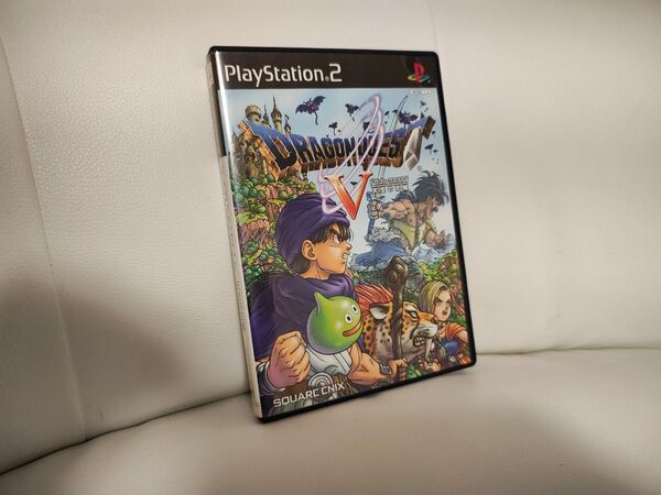 【美品!動作確認済】ドラゴンクエストV 天空の花嫁 PS2 プレステ2 プレイステーション2ソフト PS2