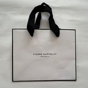 ピエールマルコリーニ ブリュッセル 紙袋 ショッパー ホワイト
