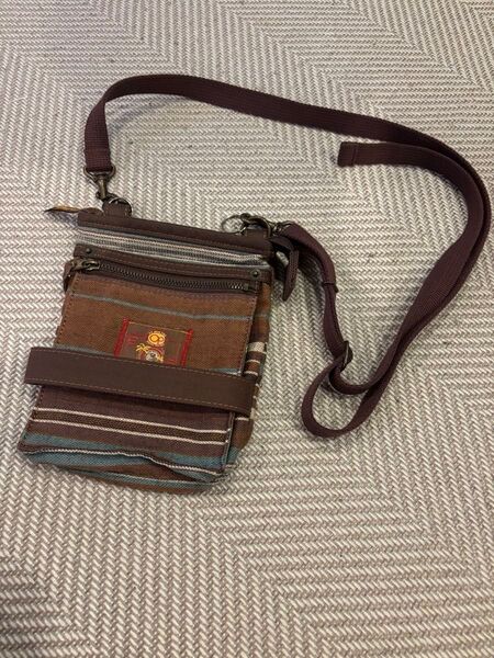 OP オーシャンパシフィック ショルダーバッグ コンパクトポーチ バック ジャンク品