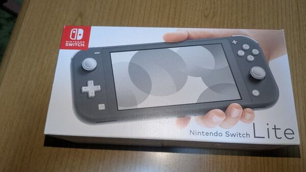 美品 Nintendo Switch Lite ニンテンドースイッチ ライト 本体 グレー