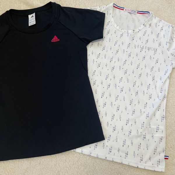 アディダス エルスポーツ スポーツ Tシャツ 2枚 M