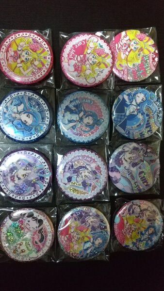 キミとアイドルプリキュア ホログラム 缶バッジ 全種