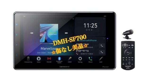 【美品】dmh-sf700 carrozzeria ディスプレイオーディオ 9インチ